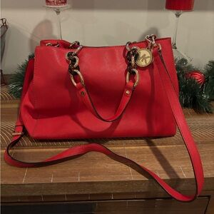 Michael Kors Vibrant Red Shoulder Bag